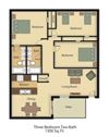 THREE BED TWO BATH